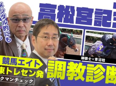 【競馬エイト調教診断】高松宮記念（柳崇士＆青沼稔）