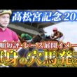 【高松宮記念2026】【レース展開】枠順発表後の渾身の穴馬とレース展開　予想・見解