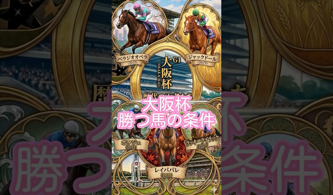 大阪杯傾向#競馬 #競馬予想 #中央競馬予想 #大阪杯 #shortsvideo #shortvideo #shorts #short #クロワデュノール #ダノンデサイル #メイショウタバル#馬