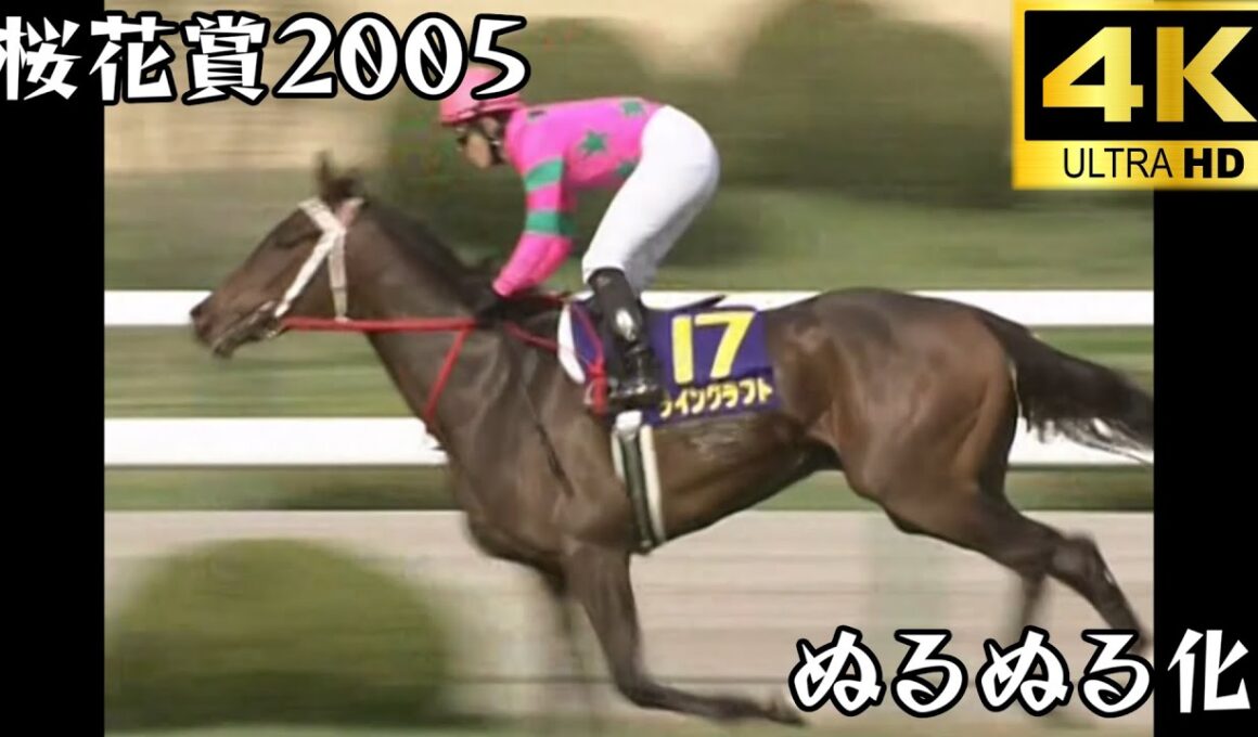 ラインクラフト  桜花賞 2005 ぬるぬる化で見よう conv to 60fps
