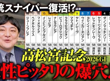 【高松宮記念 2026】その“G1実績”ここでは通用しない!? 本命は適性バッチリのこの馬