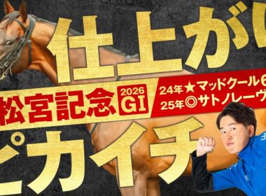 【高松宮記念 2026】ベテランでも馬はフレッシュ！前走からの上積み＆適性面で魅力十分の穴馬から勝負！