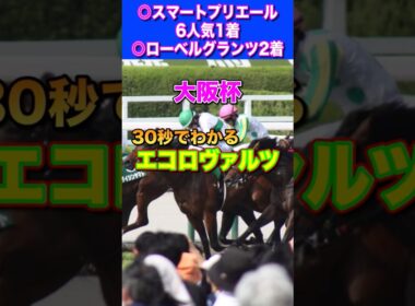 【大阪杯2026】30秒でわかるエコロヴァルツ