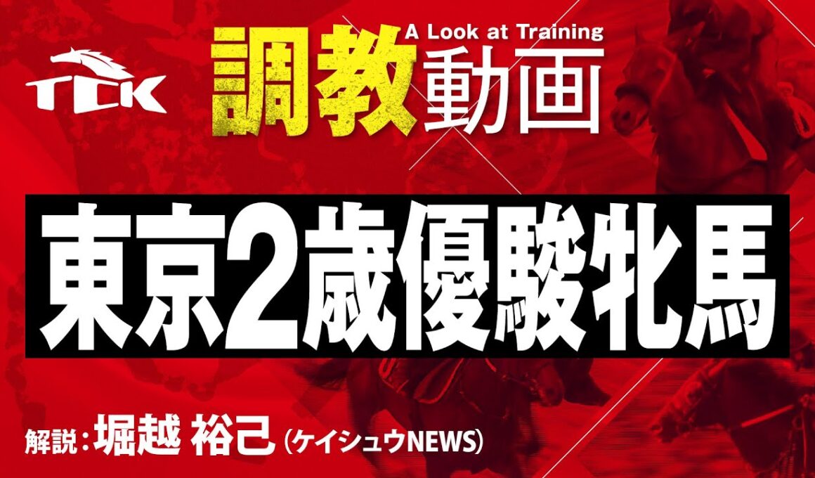 【第49回 東京2歳優駿牝馬(SI)】の調教追い切り動画