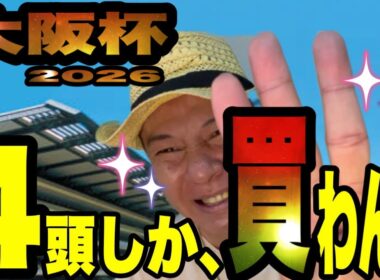 【大阪杯2026】穴馬ならこれ！馬群マスターで4頭だけ買う！！
