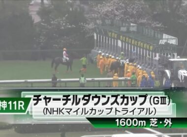 阪神11R 第35回チャーチルダウンズカップ（GⅢ） 〈NHKマイルカップトライアル〉