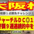 大阪杯2026競馬予想🔥9連続G1的中男の本命馬は！？