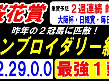 【 桜花賞 2026 】 ２冠馬に匹敵！エンブロイダリー級！（42.29.0.0）最強１頭！