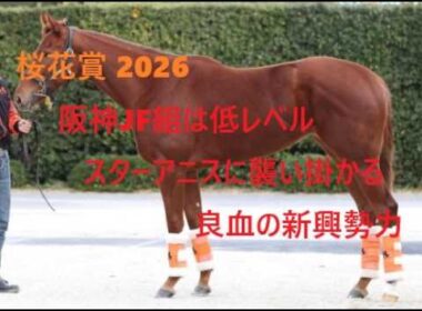 桜花賞 2026　阪神JF組は低レベル　スターアニスに襲い掛かる良血の新興勢力