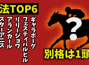 【桜花賞2026】走法TOP6｜1頭だけ“別格”　理由がヤバすぎた【競馬予想】