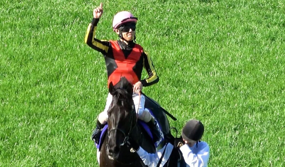 【大阪杯2026】クロワデュノールがメイショウタバルを差して復活のＧⅠ勝利ウイニングラン 現地映像