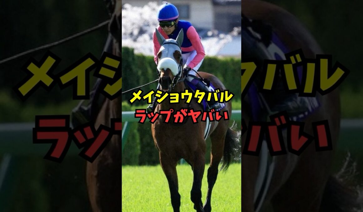【大阪杯】メイショウタバル、武豊のラップがあまりにもヤバい