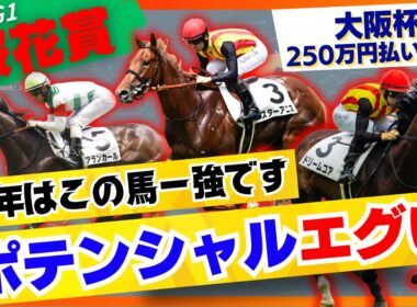 【桜花賞一週前見解】今年はこの馬一強です。ポテンシャルえぐいです。
