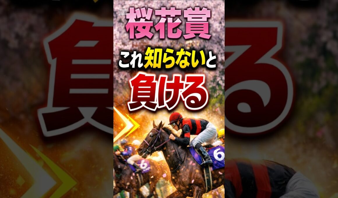 【桜花賞】これ知らないと負ける#shorts