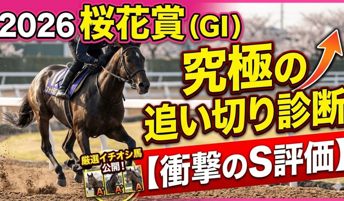 🎯【桜花賞2026】追い切り評価 | ドリームコア⚠️注意⁉️絶好調はこの馬です！是非ご覧くださいね！