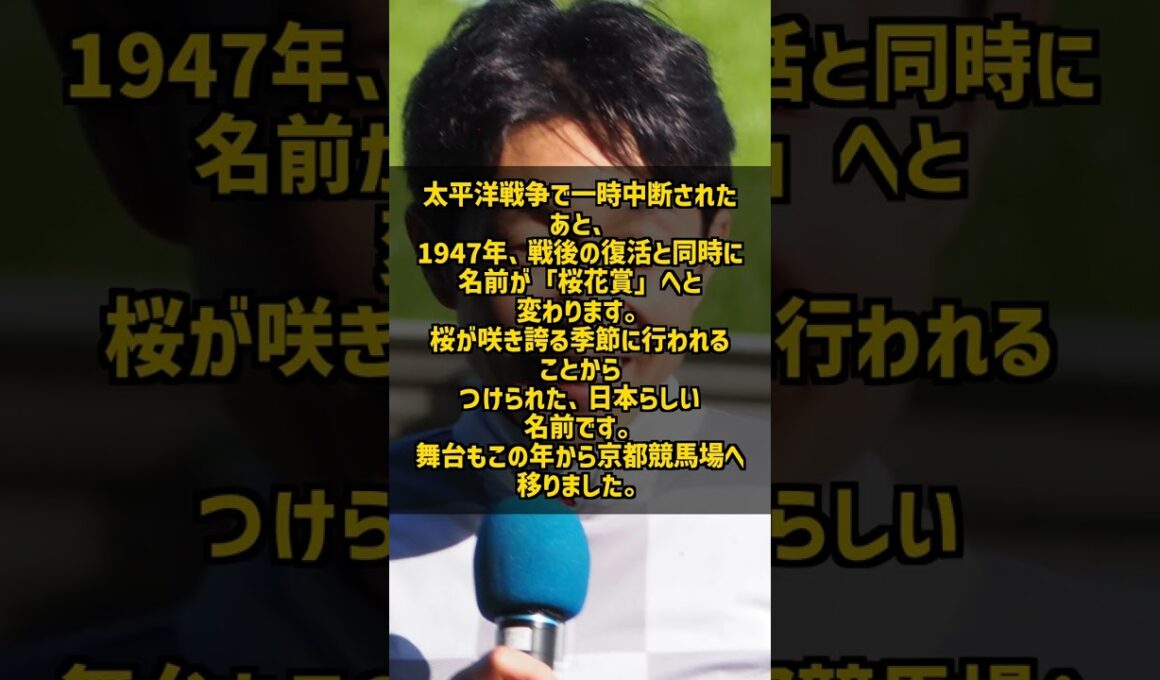 【歴史】桜花賞という名前はいつから? 87年続く牝馬クラシックの物語 #Shorts #競馬