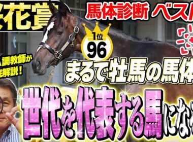 【桜花賞2026】牝馬だけどまるで牡馬の迫力！？中村均元調教師が馬体診断ベスト５を発表 ！《東スポ競馬》
