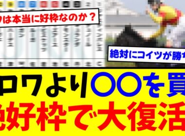 【JC】有力馬が外に固まる異常事態 真の絶好枠は〇〇か【競馬】【反応集】