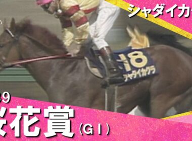 【これぞ豊マジック！】1989年 桜花賞 (ＧⅠ) シャダイカグラ　実況：杉本清【カンテレ公式】