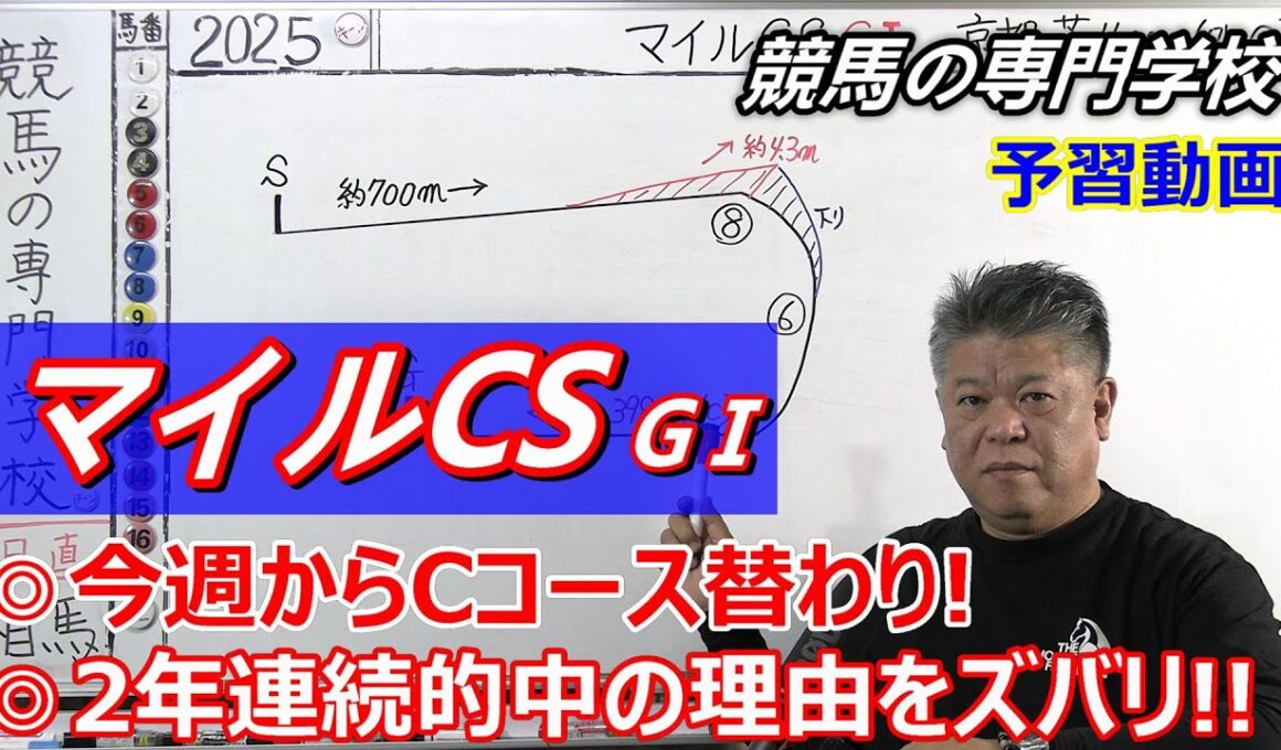 【マイルCS2025】予習動画 ３年連続３連単１０万超え 穴が出るパターンはコレ 京都開催の２年連続的中の考え方【競馬の初心者の方にもわかりやすく解説】