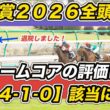 【桜花賞2026全頭診断】無事退院しました！スターアニス高評価も「1.4.1.0」該当の想定4人気以下に“S”評価