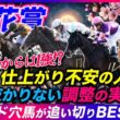 【桜花賞】実は1強!?不安だらけの人気馬と順調な実力馬とは!?好ムードで追い切りBEST抜擢の穴馬とは