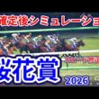 【桜花賞2026】【スピード修正Ver.】枠確定後シミュレーション 2歳女王スターアニスは7枠15番、クイーンC1着ドリームコアは7枠14番、牝馬三冠初戦を制するのは、指数を元に攻略！ #4111