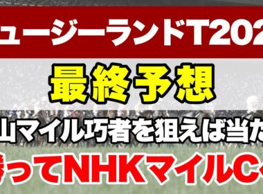 【NZT2026】中山マイル巧者が集結!!NHKマイルカップで期待が高まる1頭の存在【最終予想】