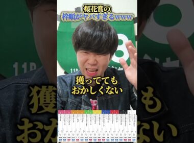 【桜花賞2026】桜花賞の枠順がヤバすぎるwww#競馬#競馬予想#桜花賞#ドリームコア#スターアニス