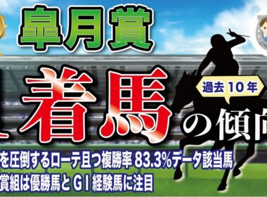 【2026年皐月賞】過去10年の1-3着馬好走ポイントを分析！軸に最適な馬をピックアップ【データ分析】