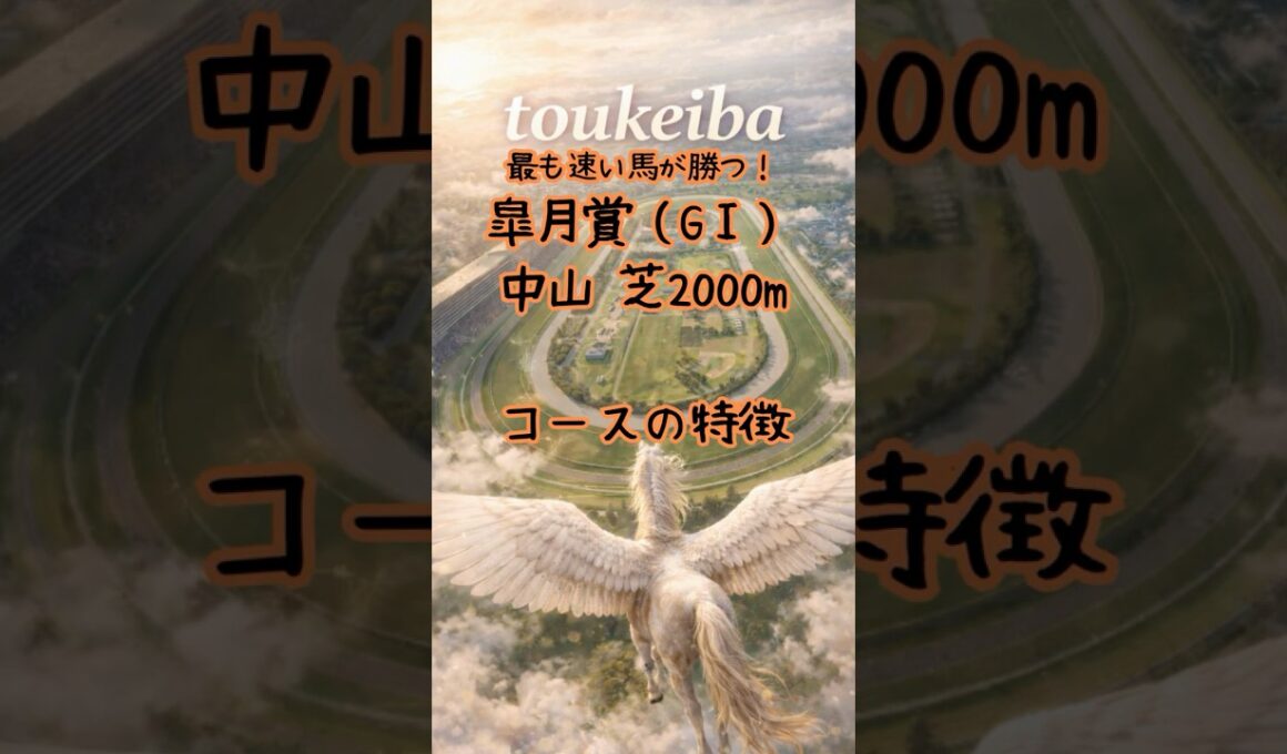 【皐月賞2026】中山芝2000mコースの特徴 #競馬 #皐月賞 #中山競馬場
