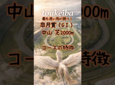【皐月賞2026】中山芝2000mコースの特徴 #競馬 #皐月賞 #中山競馬場