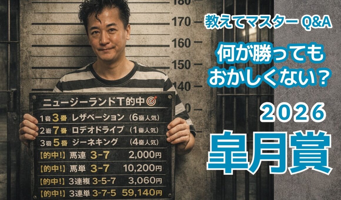 【教えてマスターQ&A・皐月賞 2026】何が勝つか分からない大混戦！