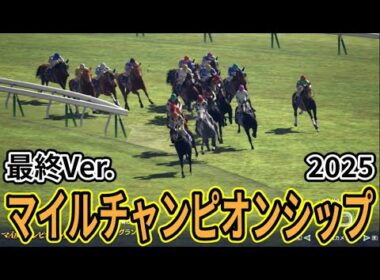 【マイルチャンピオンシップ2025】【最終Ver.】枠確定後シミュレーション 様々なデータと騎手・タイム指数・種牡馬・馬主等を組み合わせた独自指数評価による最終結論！ #3866