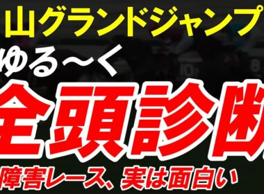 中山グランドジャンプ2026全頭診断｜障害レースをもっと楽しむ！初心者OKのゆる解説＆推し馬探し