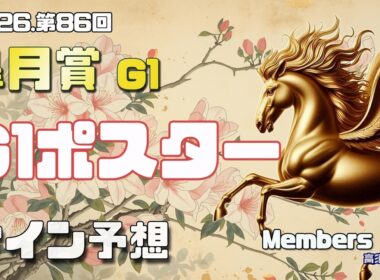【2026　皐月賞】　G1ポスター考察