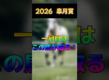【2026 皐月賞】一冠目はこの馬が勝ち取る！総収支100％を超える男の掛け方はこれだ！！  #競馬 #競馬予想 #horse #中山競馬場 #皐月賞