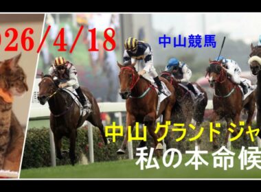 2026/4/18　中山競馬　中山 グランド ジャンプ（Ｊ・ＧⅠ）私の本命候補