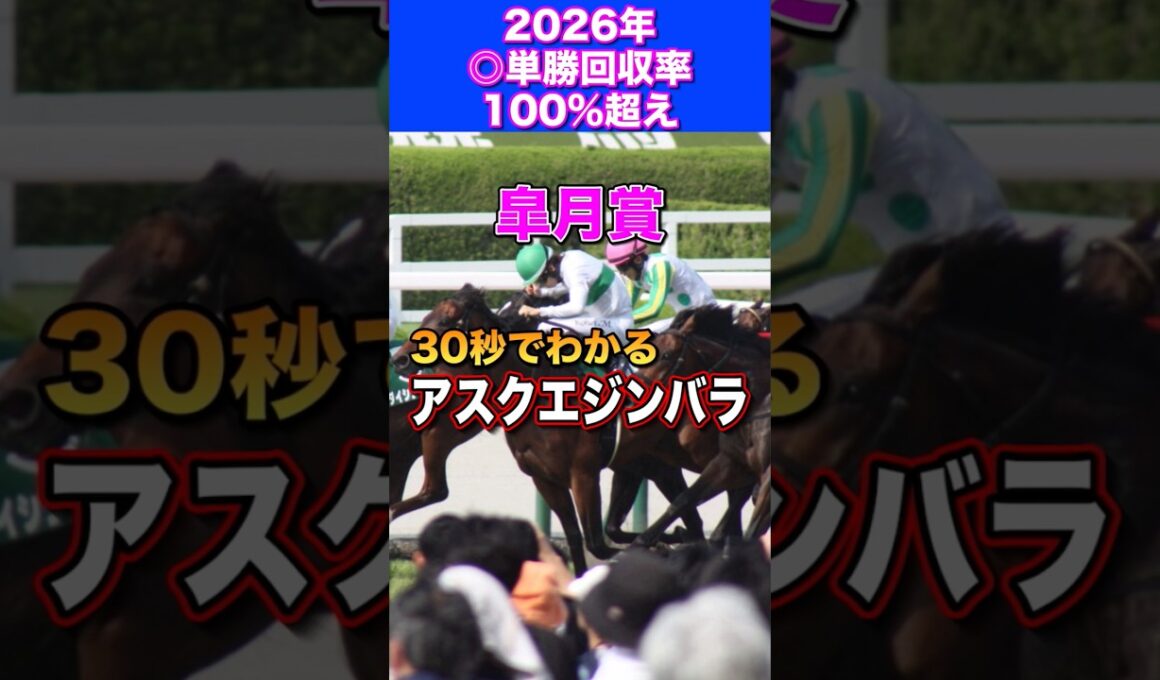 【皐月賞2026】30秒でわかるアスクエジンバラ