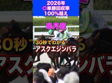 【皐月賞2026】30秒でわかるアスクエジンバラ