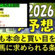 皐月賞2026　データ予想