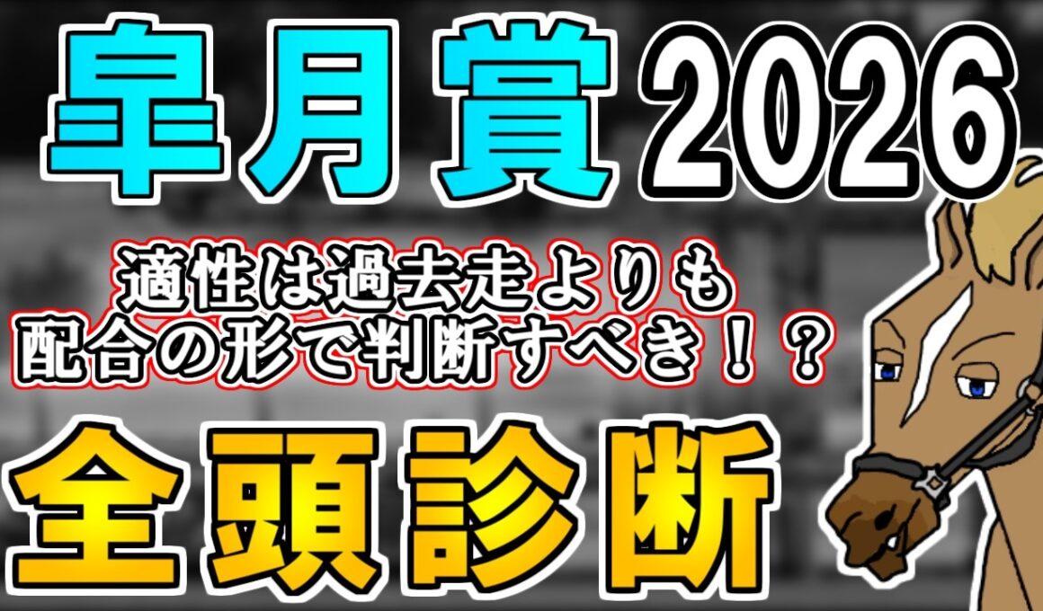 【皐月賞2026 全頭診断】中山向きを意識しすぎるのはダメ！？好メンバーの1冠目で特に注目したい馬は…！ ～血統×タイム分析×レース回顧で見る全頭診断～【リュウタロウ/競馬Vtuber】