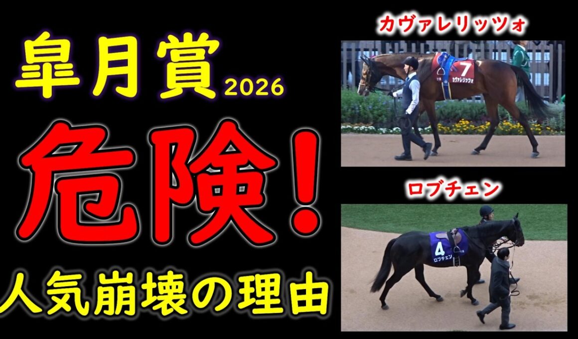 【皐月賞2026】人気馬4頭に致命的な不安…その評価のままでは危険｜中山2000m・Cコース替わりで崩れる前提を徹底解説