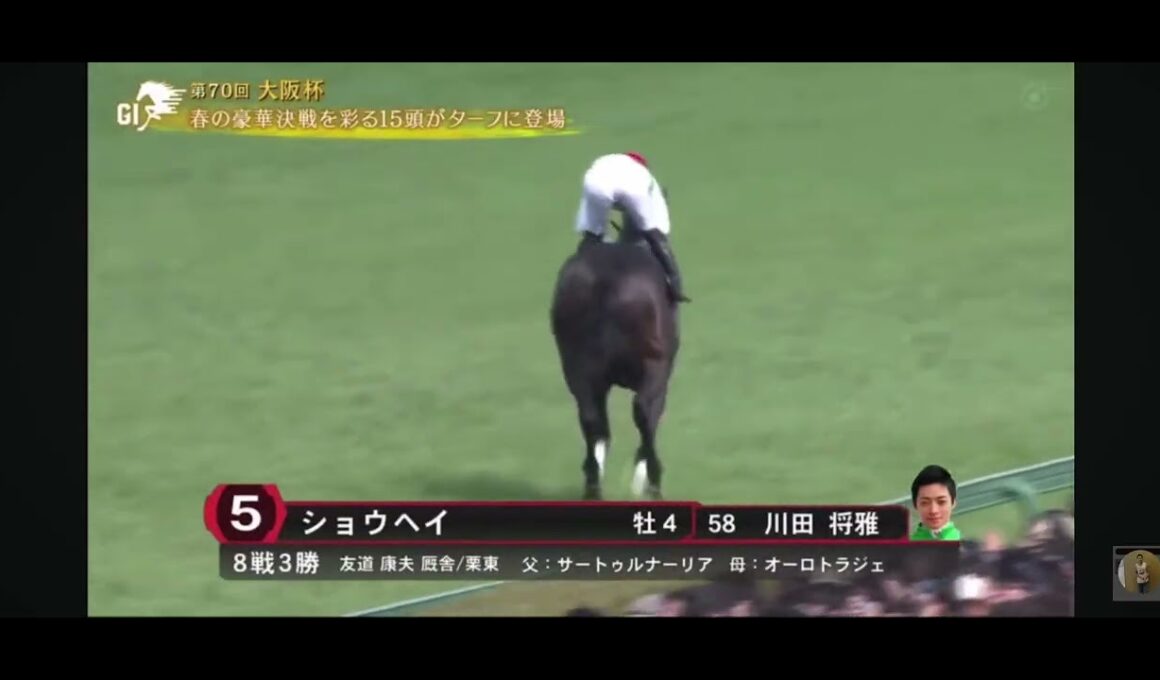 大阪杯G1 本馬場入場