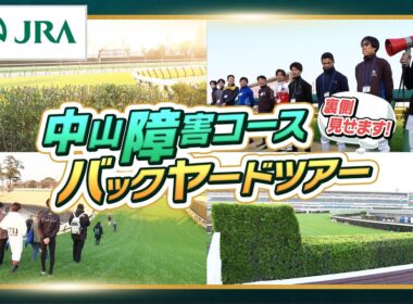 【競馬ファン必見】中山競馬場障害コース・バックヤードツアー | JRA公式
