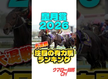 【皐月賞2026】これを見ればわかる！注目の有力馬ランキング🔥 #皐月賞 #皐月賞2026 #競馬 #競馬予想 #中央競馬予想 #中山競馬場 #g1 #重賞 #jra #shorts