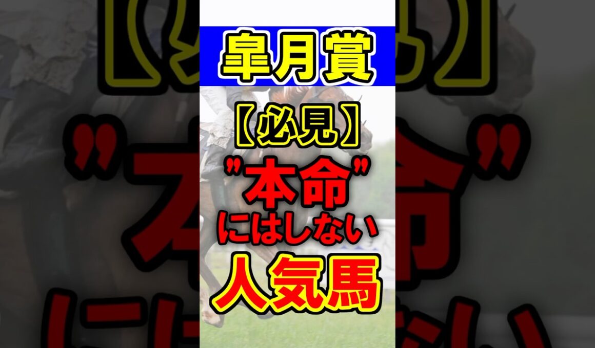 【皐月賞】本命にしない人気馬！#競馬 #競馬予想 #皐月賞 #shorts