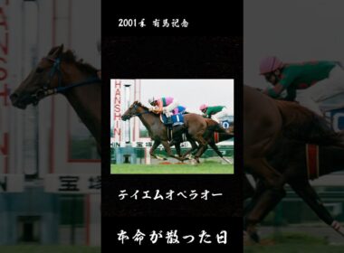 ラストランで、時代が変わった【2001年　有馬記念】#競馬 #有馬記念 #テイエムオペラオー #メイショウドトウ #マンハッタンカフェ #一番人気が飛んだレース