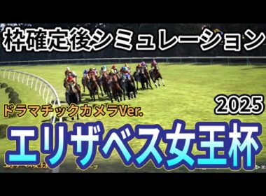 【エリザベス女王杯2025】【ドラマチックカメラVer.】枠確定後シミュレーション 秋の女王決定戦を独自指数評価を元にレース攻略へ挑む！ #3853