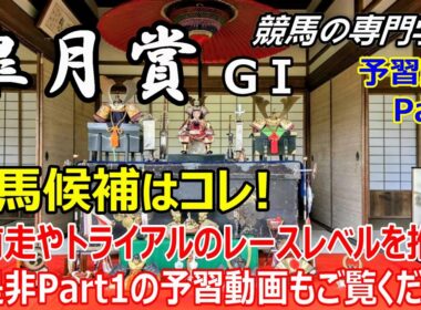 【皐月賞2026】予習動画 Part2 ズバリ！軸の候補馬を徹底解説【競馬の初心者の方にもわかりやすく解説】
